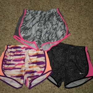 Nike Youth shorts. Lot of 3